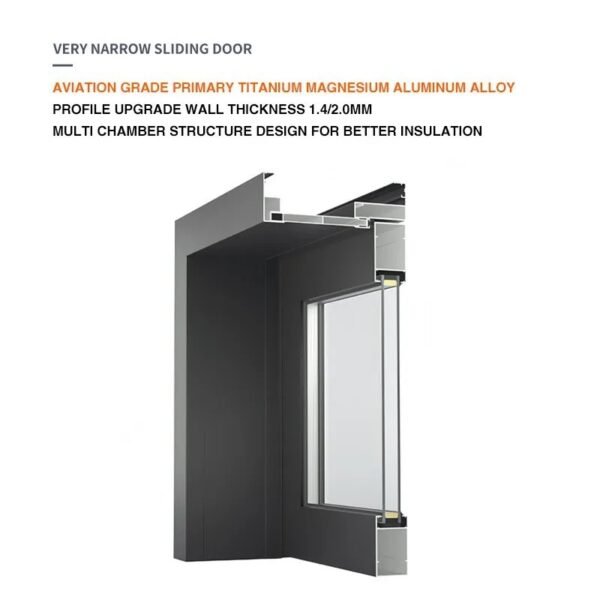 Medium narrow side hung door 40*68(1.4)